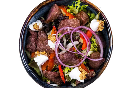 Салат с бараниной