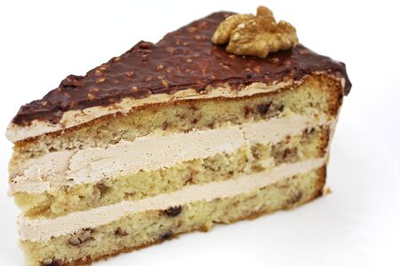Торт-пирожное Шоколадно-ореховое