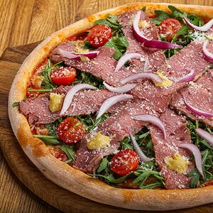 Пицца Пастрами-горчица