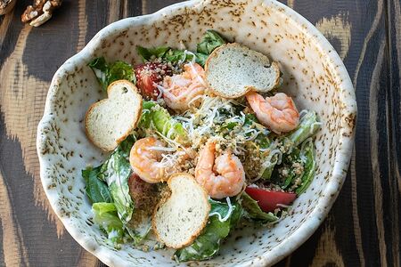 Цезарь с креветками