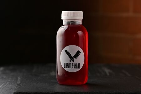 Морс домашний из черной смородины