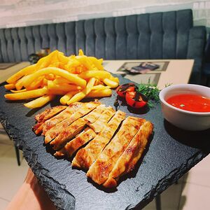 Стейк из куриной грудки