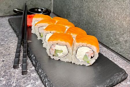 Филадельфия с креветками