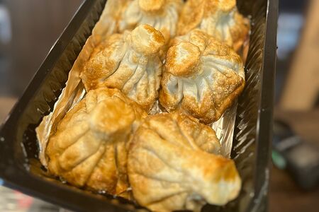 Хинкали жареные Баранина и говядина 