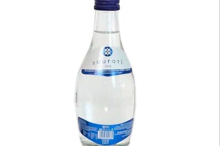 Греческая минеральная вода Souroti с газом