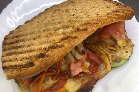 Шаурма в лепешке