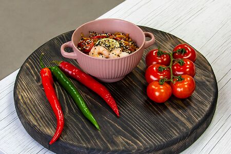 Морепродукты в соусе терияке