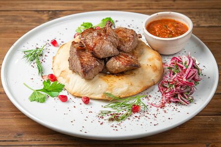 Шашлык из телячьей мякоти