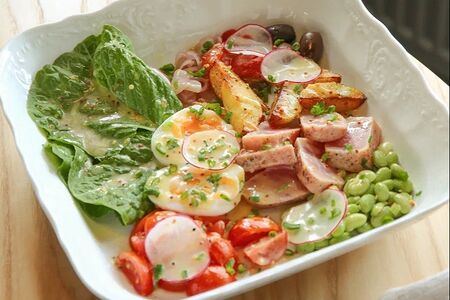 Салат с тунцом в стиле нисуаз