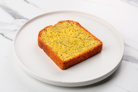 Лимонный кекс с маком