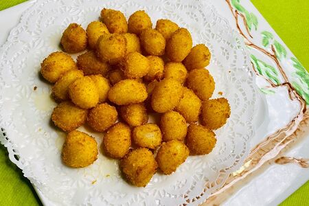 Гребешок в сухарях