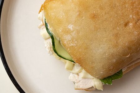 Чиабатта с курицей