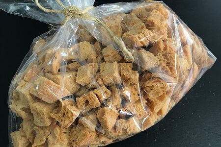 Сухари из печи