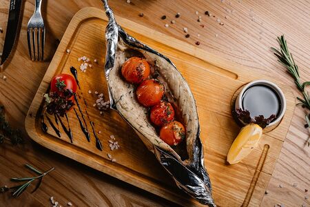 Скумбрия в фольге