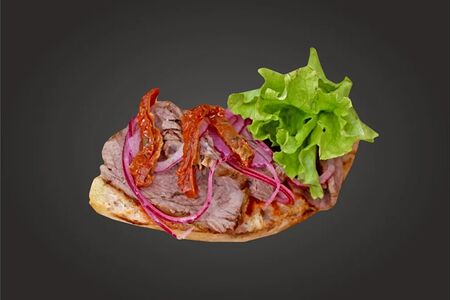 Брускетта с ростбифом