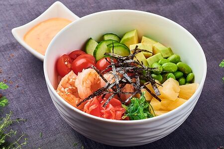 Поке с креветкой