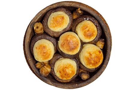 Шляпки грибочки с сыром