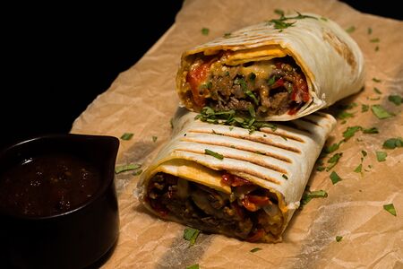 Буррито с говядиной