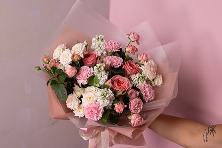 Букет цветов Нежное утро