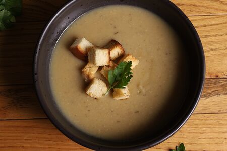 Суп-пюре грибной