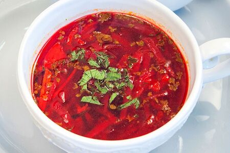 Борщ по-домашнему