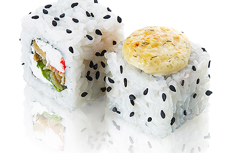 Запеченный ролл Нежный краб