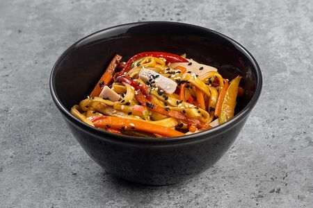 Вок Лапша с курицей