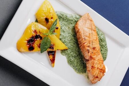 Стейк из семги