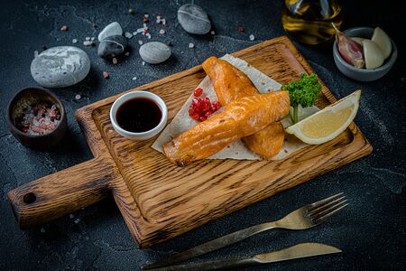 70. Стейк из семги