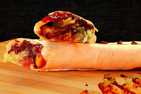 Смак Барбекю с котлетой из говядины