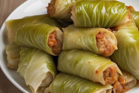 Голубцы с курицей