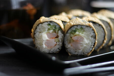 Ролл в Темпуре с креветкой