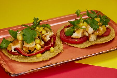 Тако с цыпленком