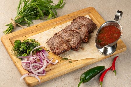 Шашлык из языка говяжьего