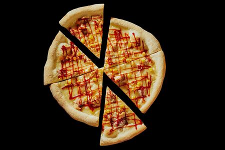 Пицца Курица и бекон BBQ