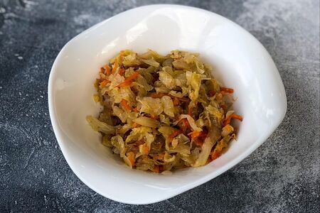 Капуста тушеная