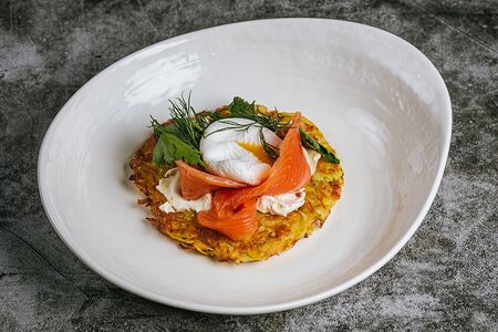 Драник с форелью