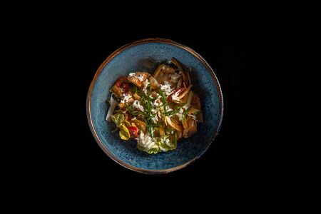 Бахор с колбасками гриль