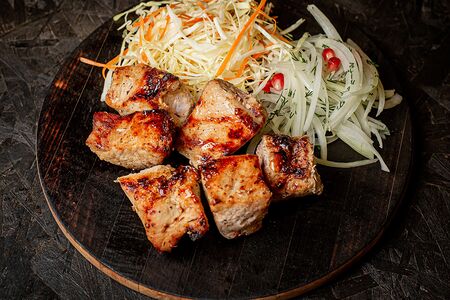 Купеческий шашлык из балыка свинины