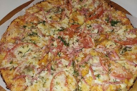 Пицца на тонком тесте Мария