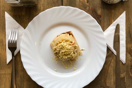 Блин с курицей-гриль