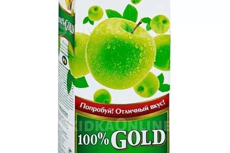 Сок Gold яблочный
