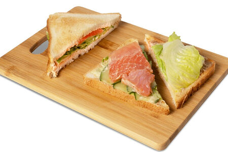 Сэндвич с Лососем