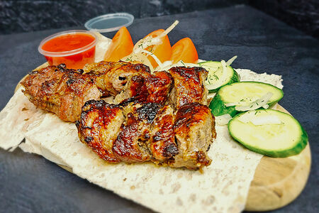 Шашлык из cвинoй шеи