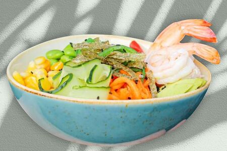 Поке с креветками