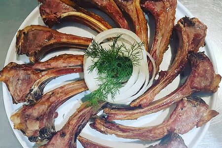 Шашлык из бараньего антрекота