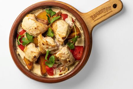 Чкмерули с цыпленком