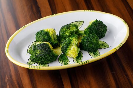 Брокколи на пару