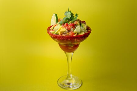 Севиче из креветок