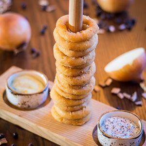 Хрустящие луковые кольца